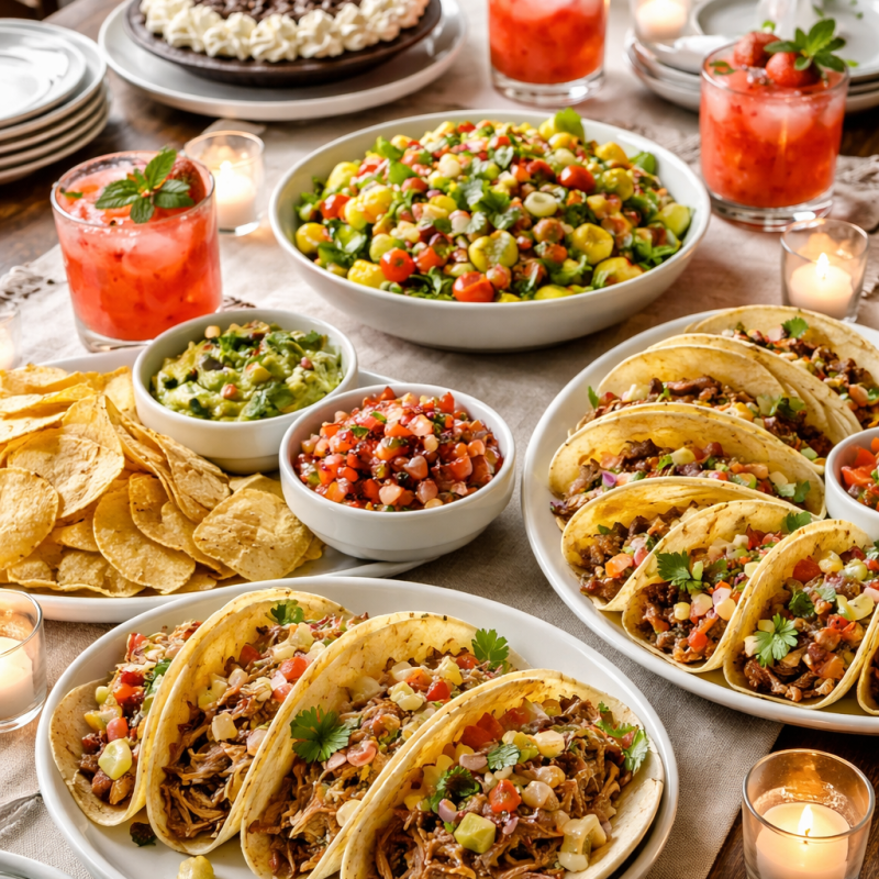 A Fun & Flavorful Fiesta: Our April Dinner Party&nbsp;Menu
